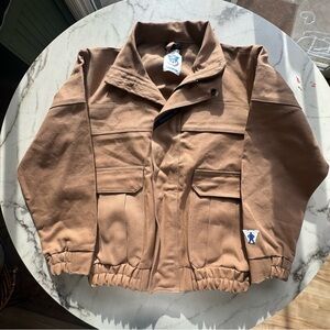 Workrite size Small NWT Brown Jacket with Pockets